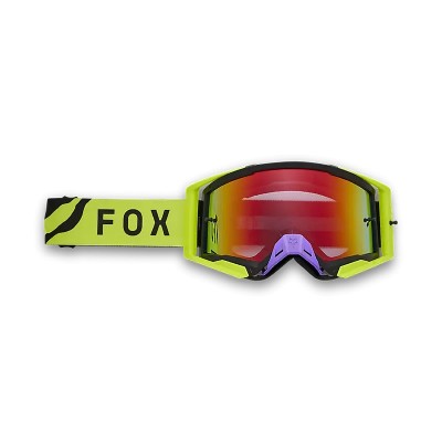 Fox | Maschera Airspace Throttle Spark | Nero giallo Fluo