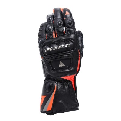 Guanti | Guanti Steel pro nero rosso fluo Dainese | vbikestore.it