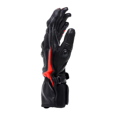 Guanti | Guanti Steel pro nero rosso fluo Dainese | vbikestore.it