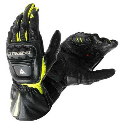 Guanti | Guanti Steel pro nero giallo fluo Dainese | vbikestore.it