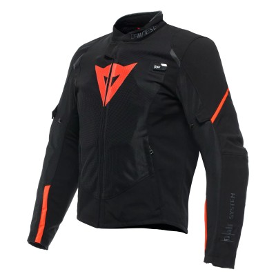 Dainese | Smart jacket LS sport D-air | Nero rosso fluo