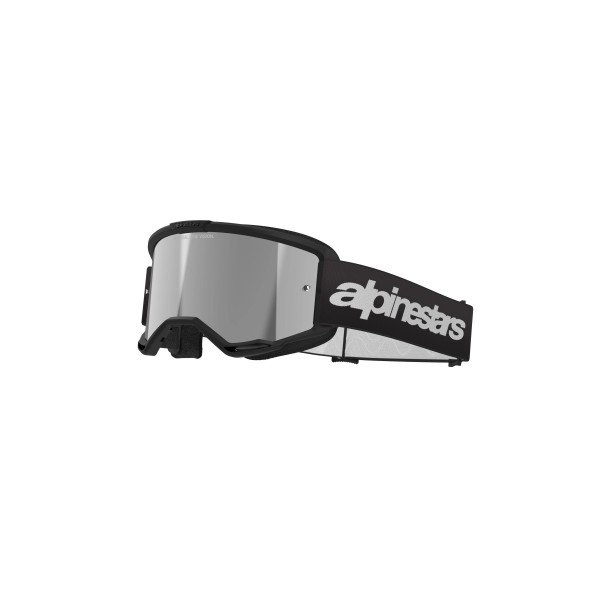 Alpinestars | Vision 3 Wordmark Goggles | Nero specchio silver