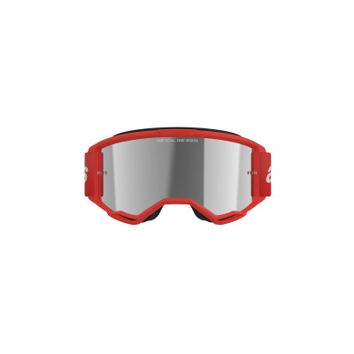 Alpinestars | Vision 3 Wordmark Goggles | Rosso specchio silver