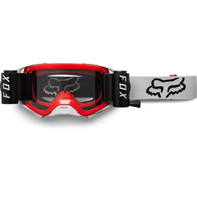 Fox | Airspace Stray Roll Off Goggles | White red