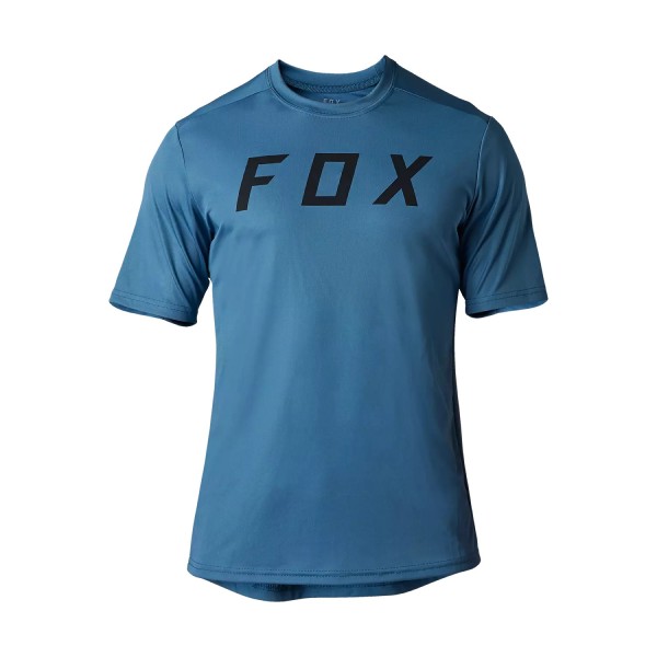 Fox | Maglia Mtb Ranger Moth | Blu ardesia scuro