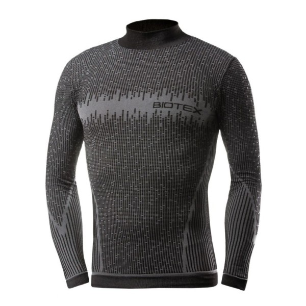 Biotex | Lupetto 3D long-sleeved thermal underwear shirt | Black