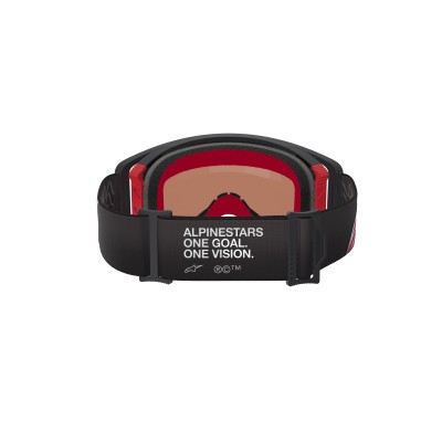 Alpinestars | Supertech Corp Goggle Absolute Vision | Black red mirror silver