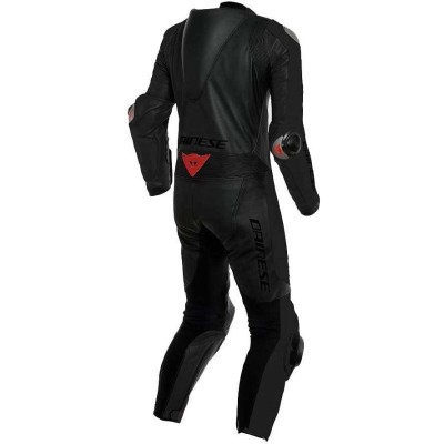 Dainese | Adria tuta in pelle intera perforata | Nero