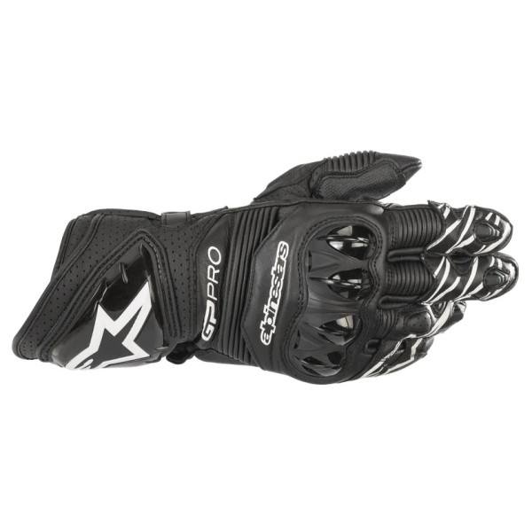 Alpinestars | Leather gloves GP PRO R3 | Black white