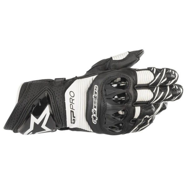 Alpinestars | Leather gloves GP PRO R3 | White black