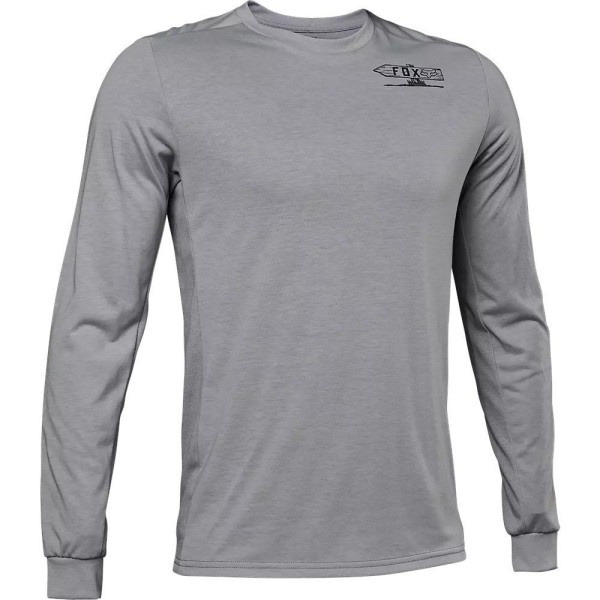 Fox | Ranger Drirelease Long Sleeve Jersey | Gray