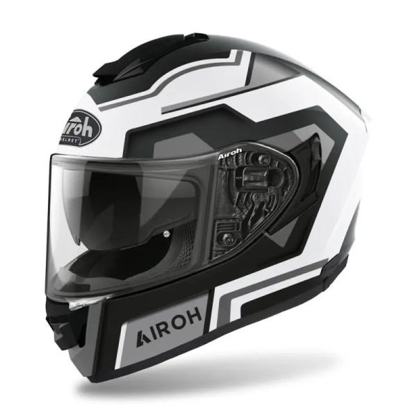 Airoh | Casco integrale St.501 | Nero bianco opaco