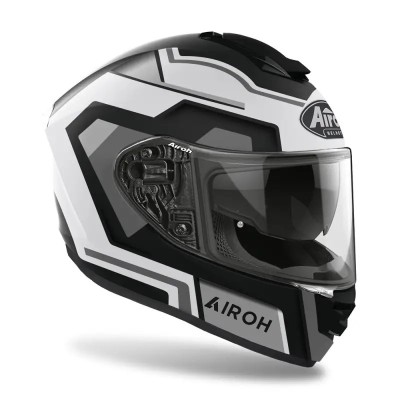 Airoh | Casco integrale St.501 | Nero bianco opaco