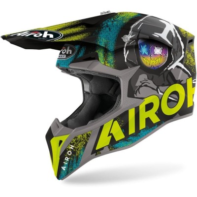 Airoh | Wraap Alien| Giallo opaco