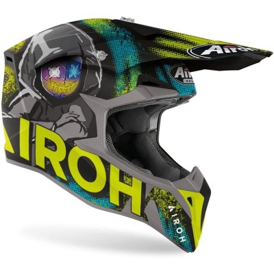 Airoh | Wraap Alien| Giallo opaco