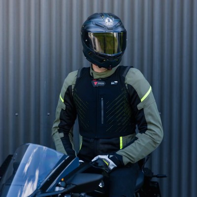 Dainese | Smart Air - Gilet Airbag Moto | Black