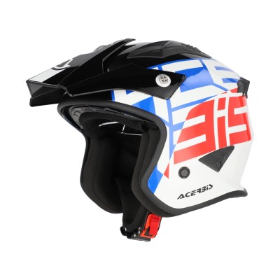 Acerbis | Dual Road Helmet Jet Aria | White Black Gold