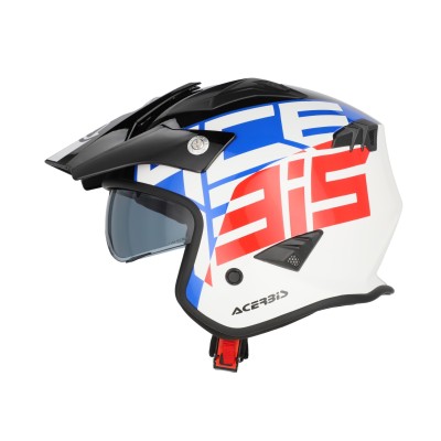 Acerbis | Dual Road Helmet Jet Aria | White Black Gold