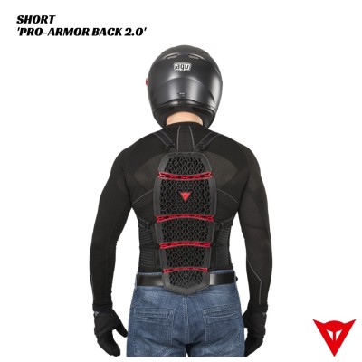 Dainese Pro-Armor Back Protector Short 2.0 - Protezione e Comfort