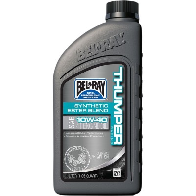 BEL-RAY | Thumper Racing Synthetic Ester Blend 4T Engine Oil |10W-40 1