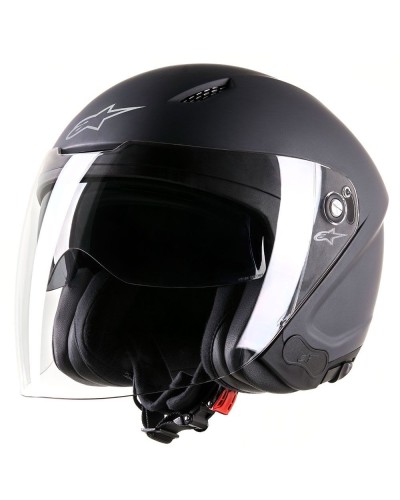 Casco solid helmet nero opaco - Alpinestars Novus