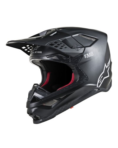 Supertech S-M8 solid helmet ece nero opaco Alpinestars