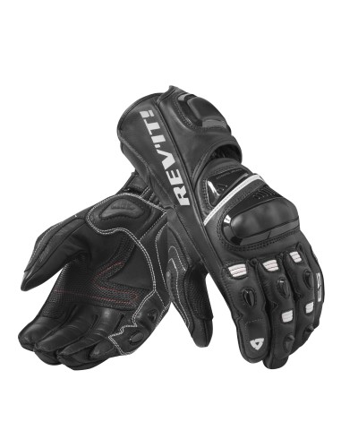 Gloves racing Jerez 3 black white