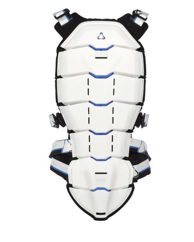 Tryonic Back protector See+ white blue