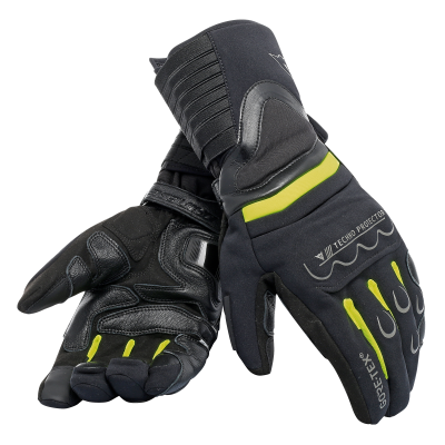 Gloves | Gloves Scout 2 Gore-tex black yellow Dainese | vbikestore.it