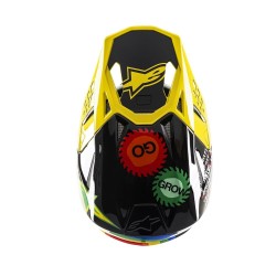 Supertech S-M8 Cactus Raibow helmet Ece Alpinestars