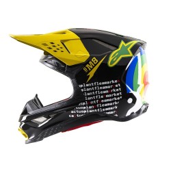 Supertech S-M8 Cactus Raibow helmet Ece Alpinestars