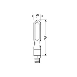 Piercer SQ, indicatori di direzione a led sequenziale - 12V LED