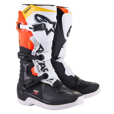 Tech 3 giallo bianco rosso Alpinestars