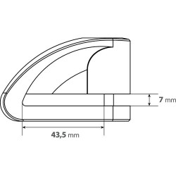 Lampa Stone | disc lock Pin Ø 5.5 mm