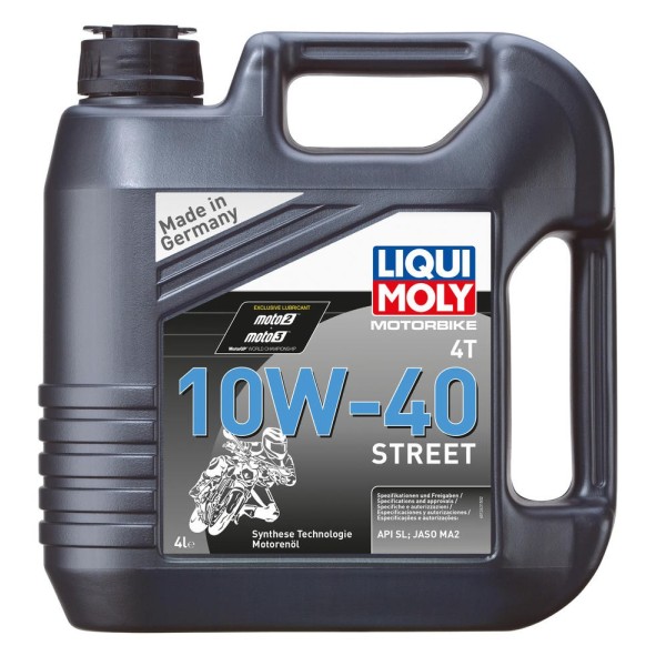 Liqui Moly | 4t 10w-40 street Engine Oil | 4L