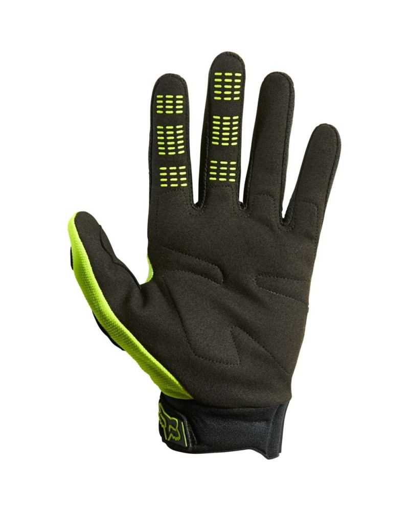 Fox Dirtpaw | Gloves black yellow fluo