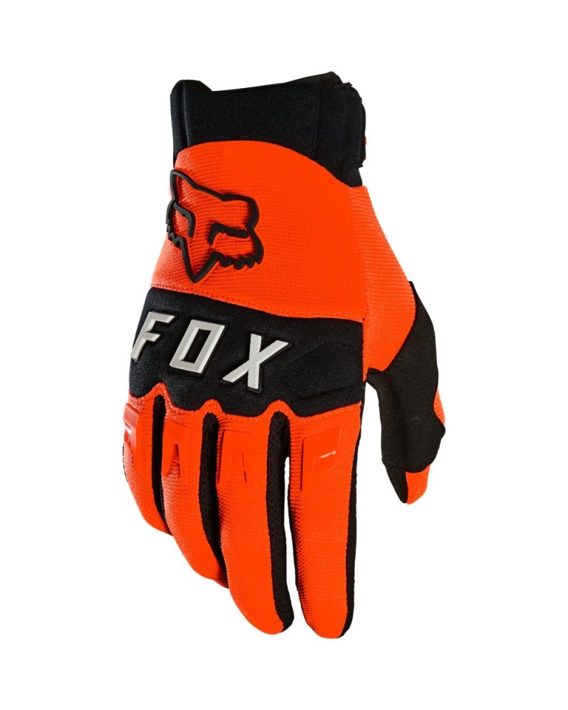 Fox Dirtpaw | Gloves black orange fluo