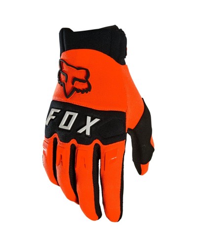 Fox Dirtpaw | Youth gloves black orange fluo