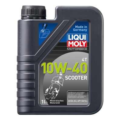 Oils - Lubricants | 4t 10w-40 scooter 1l Liqui Moly | vbikestore.it