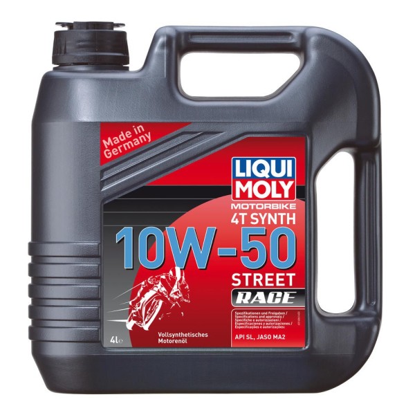 Liqui Moly | Olio motore 4 tempi 10W-50 Street race | 4L