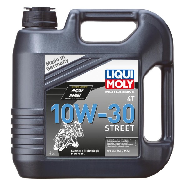 Liqui Moly | Olio motore 4 tempi 10W-30 Street | 4L