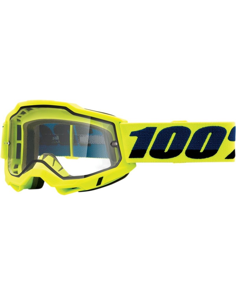 Goggles 100% | accuri 2 enduro off road cross hi-vis yellow