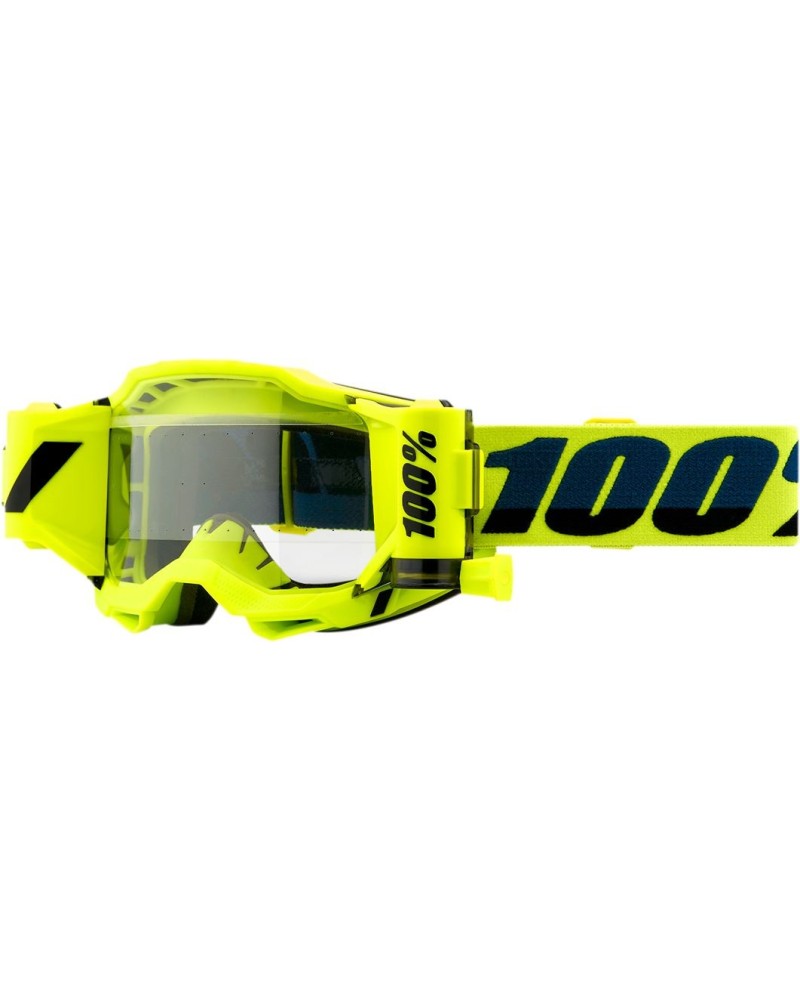 Goggles 100% | accuri 2 forecast off road cross hi-vis yellow