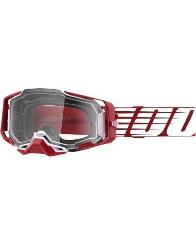 Goggles 100% | armega off road cross red