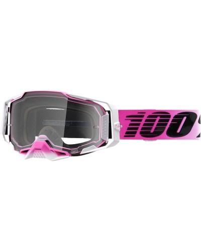 Goggles 100% | armega off road cross pink