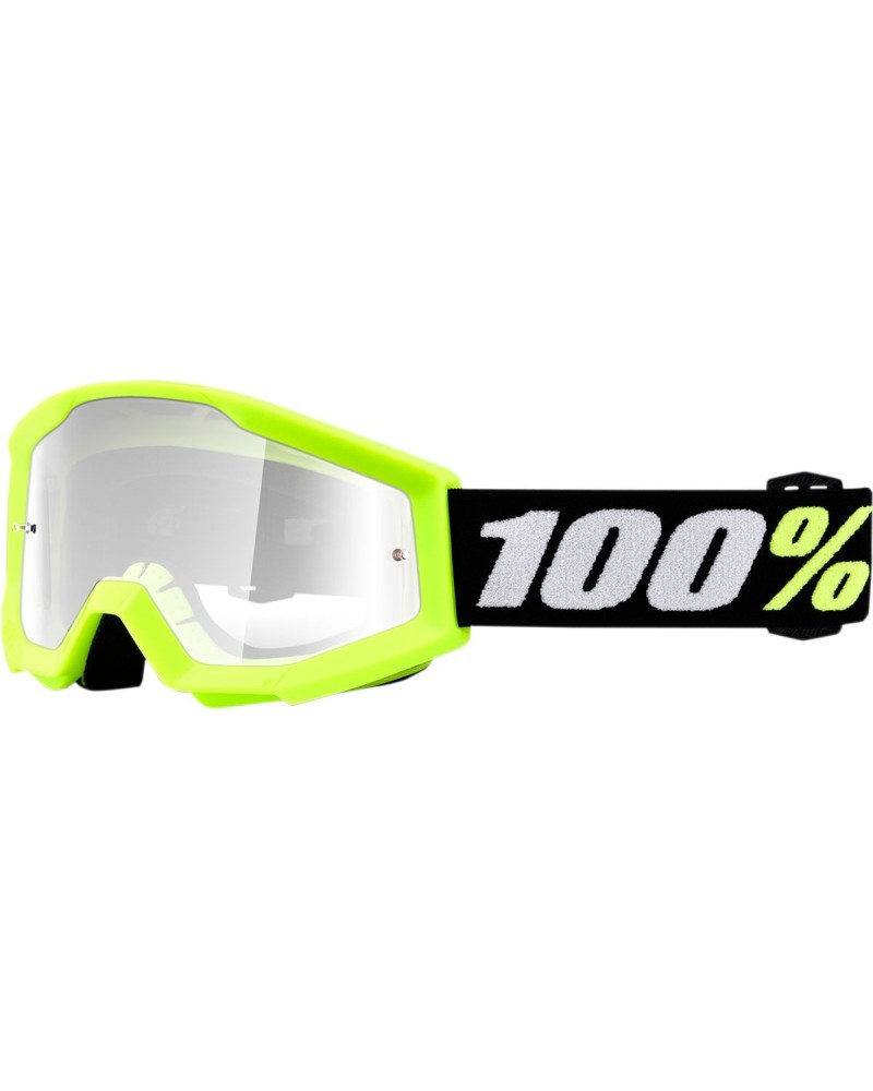 Goggles 100% | strata mini off road cross yellow