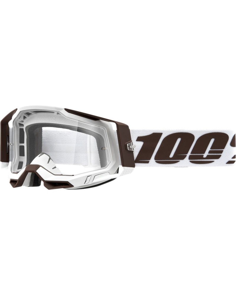 Goggles 100% | racecraft 2 off road cross brown white
