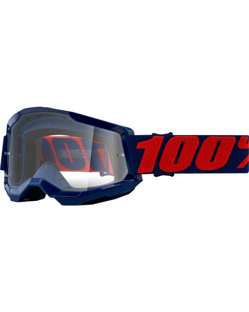 Goggles 100% | strata 2 off road cross blue purple