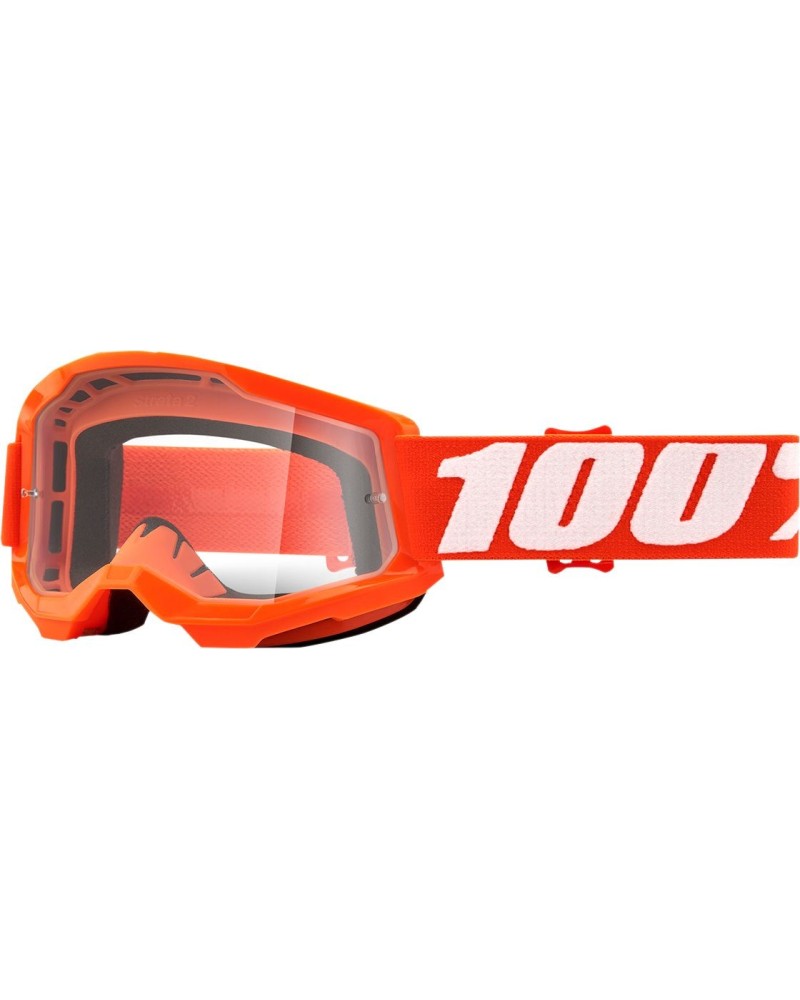 Goggles 100% | strata 2 off road cross orange