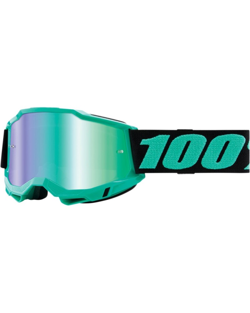 Maschera 100% | accuri 2 enduro cross blu verde